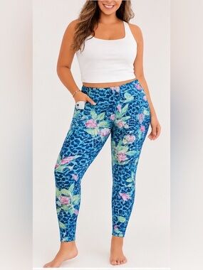 Lilly Pulitzer Luxletic Capri Leggings | XXL | EUC